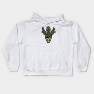 Cute cactus Kids Hoodie